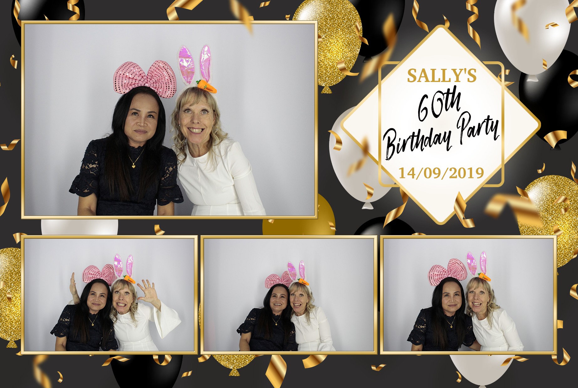 Sally's 60th Birthday Party | View more photos from the event at gallery.myphotoboothexperience.co.uk/u/MyPhotoBoothExperienceLtd/Sallys-60th-Birthday-Party